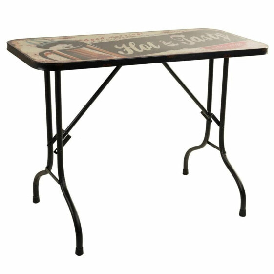 Table Alexandra House Living Black 45 x 75 x 100 cm