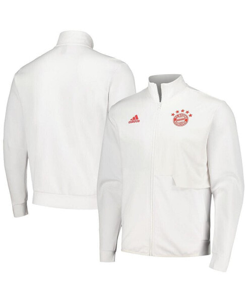 Men's White Bayern Munich 2023/24 Anthem Full-Zip Jacket