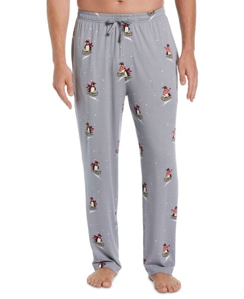 Men's Deluxe Touch Knit Printed Pajama Pant