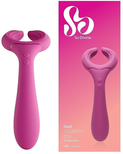 Stimulationsvibrator für Paare rosa