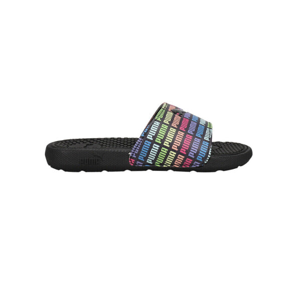 Puma Cool Cat Echo Slide Toddler Boys Black Casual Sandals 383616-03