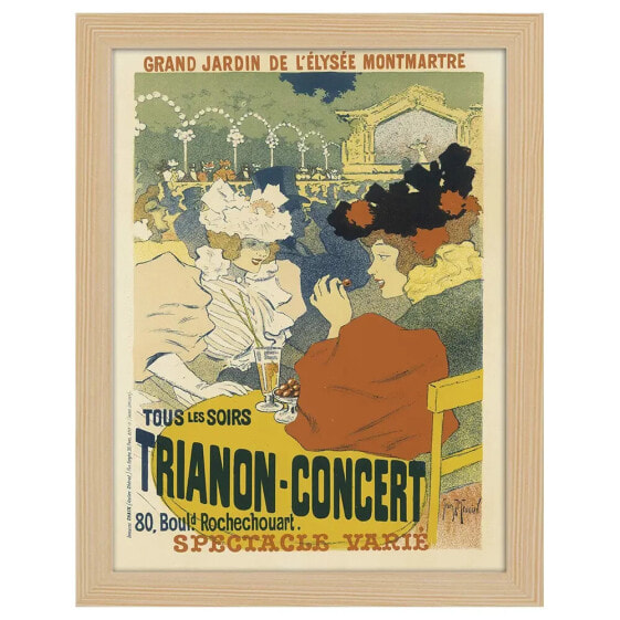 Bilderrahmen Poster Trianon Concert