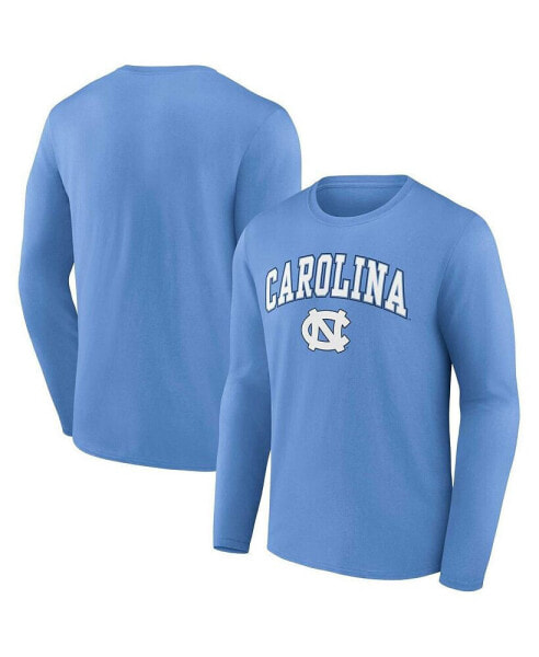 Men's Carolina Blue North Carolina Tar Heels Campus Long Sleeve T-shirt