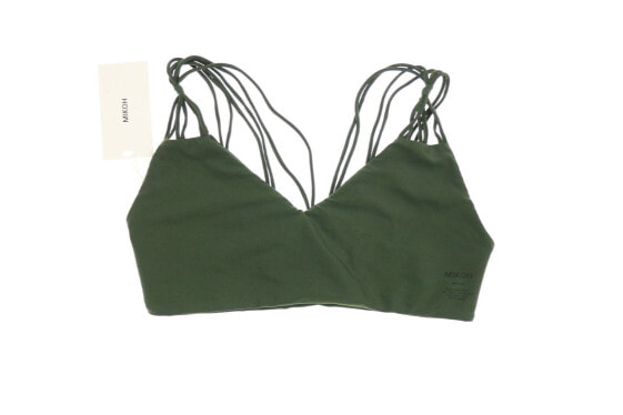 Mikoh 267845 Women's Green Bikini Top Swimwear Size M