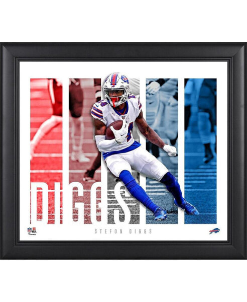 Stefon Diggs Buffalo Bills Framed 15" x 17" Player Panel Collage