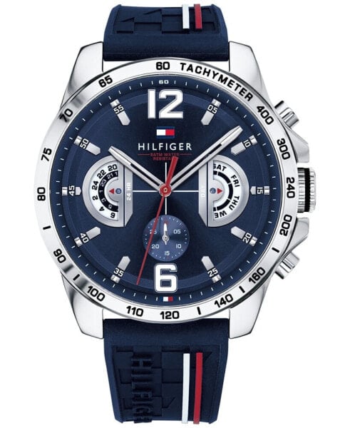 Часы Tommy Hilfiger Navy Silicone 46mm