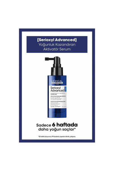 SERIOXYL ADVANCED İNCELMIŞ SAÇ TELLERI IÇIN YOĞUNLUK KAZANDIRAN SİLİKONSUZ SERUM 90 ML