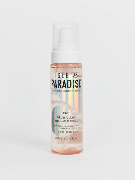 Isle of Paradise Light Glow Clear Self Tanning Mousse