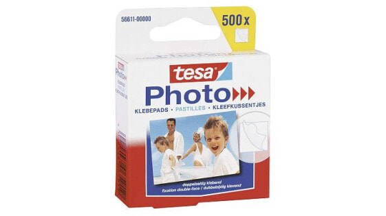 Tesa 56611 - Transparent - 13 mm - 1 cm - 500 pc(s)