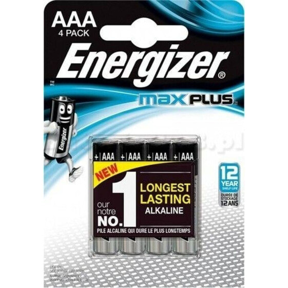 Батарейки Energizer Max Plus AAA 1,5 V (4 штук)