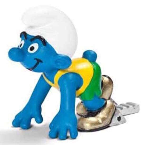 SCHLEICH The Sprinter Smurf Figure