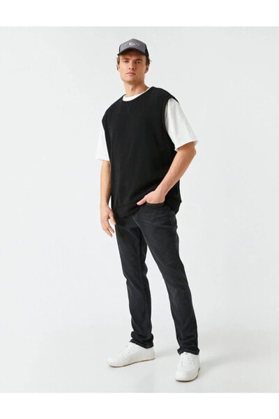 Straight Fit Kot Pantolon - Mark Jean