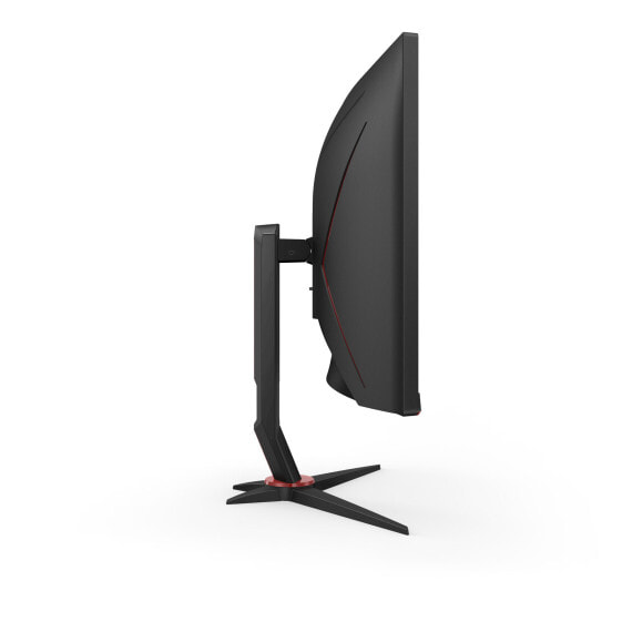 AOC G2 CU34G2X/BK - 86.4 cm (34") - 3440 x 1440 pixels - Quad HD - LED - 1 ms - Black - Red