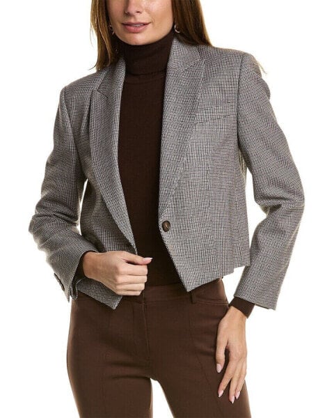 Brunello Cucinelli Wool-Blend Blazer Women's