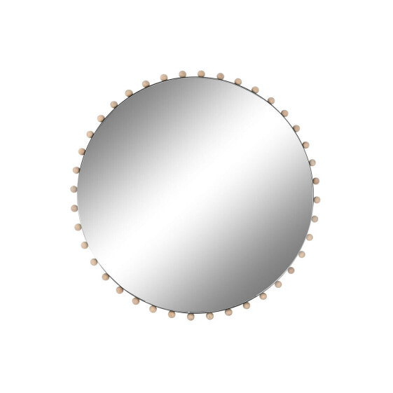 Настенное зеркало Home ESPRIT Чёрный Натуральный Стеклянный Железо современный шары 113 x 4,5 x 113 cm