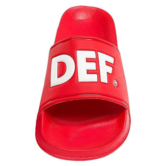 Сланцы DEF Defiletten - розовые, бренд DEF, обувь