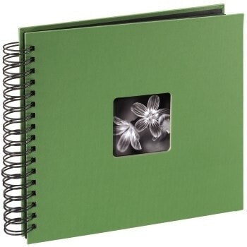 Hama "Fine Art" Spiral Album - apple-green - 26x24/50 - Green - 10 x 15 - 13 x 18 - 260 mm - 240 mm