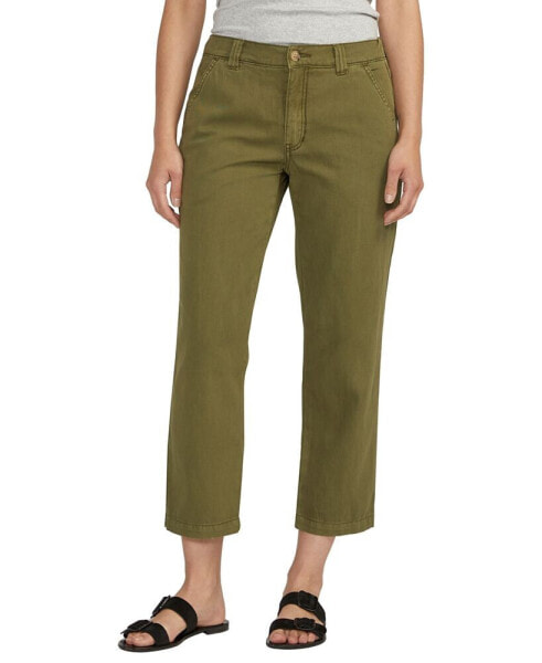 Women's Chino Tailored Cropped Pants
