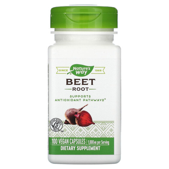 Beet Root, 1,000 mg, 100 Vegan Capsules (500 mg Per Capsule)