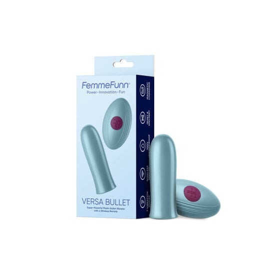 Вибратор в форме пули FemmeFun Versa Bullet Синий