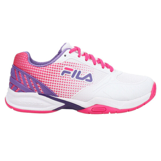 Fila Volley Zone Pickleball Womens Multi, White Sneakers Athletic Shoes 5PM0059