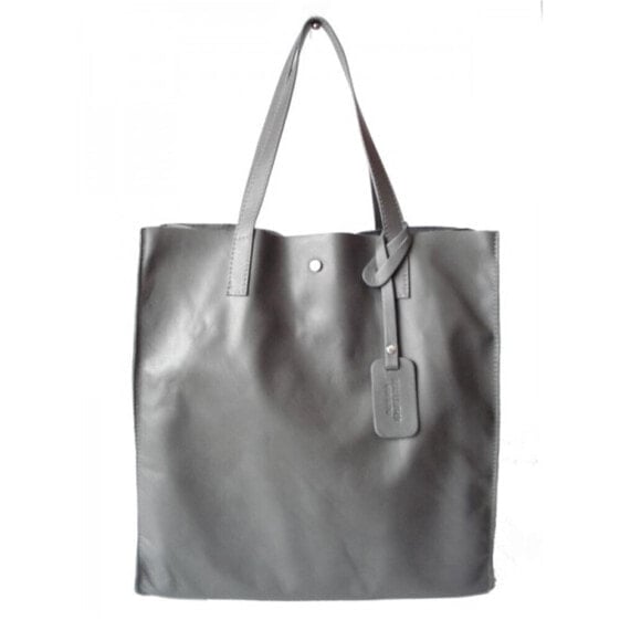 Vera Pelle Shopper Bag Genuine Leather A4