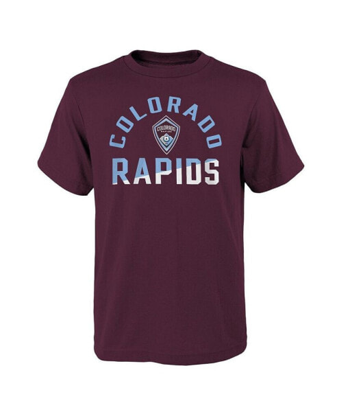 Big Boys Burgundy Colorado Rapids Halftime T-shirt