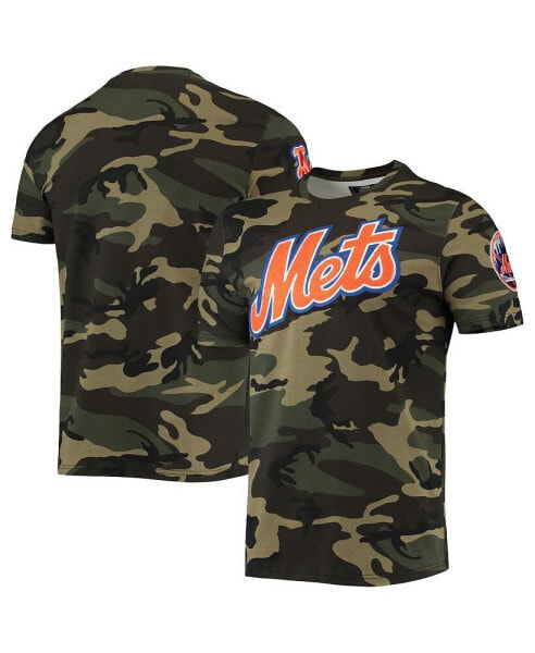 Men's Camo New York Mets Team T-shirt