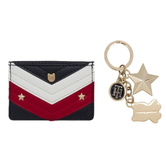 Tommy Hilfiger Mascot Leather keychain + case
