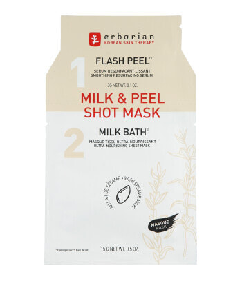 Erborian Milk & Peel Shot Mask (15 g + 3 g)