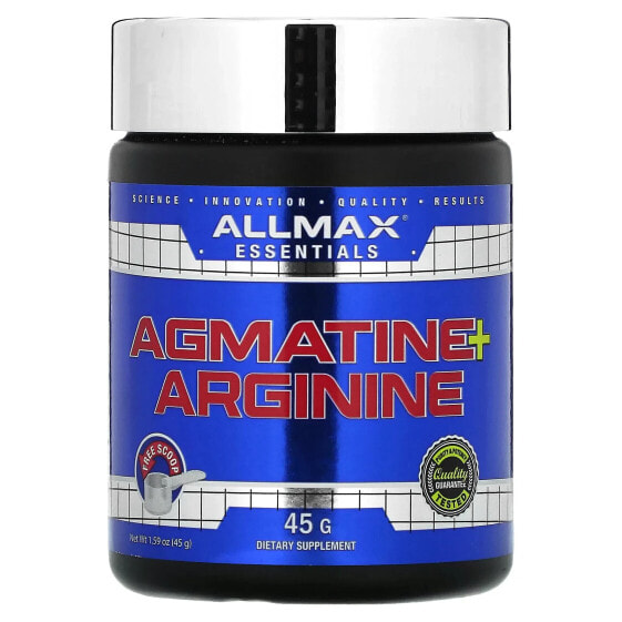 Продукт для спорта ALLMAX Agmatine+ Arginine, 45 г, оксид азота
