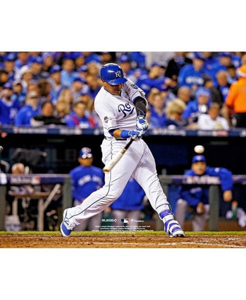 Salvador Perez Kansas City Royals 2015 ALCS Game 1 Solo Home Run 11" x 14" Photograph