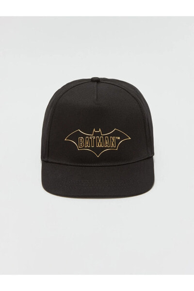 Batman Baskılı Erkek Çocuk Kep Şapka