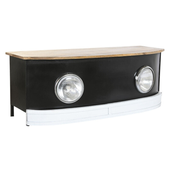 Centre Table DKD Home Decor Black Iron Mango wood 120 x 45 x 45 cm