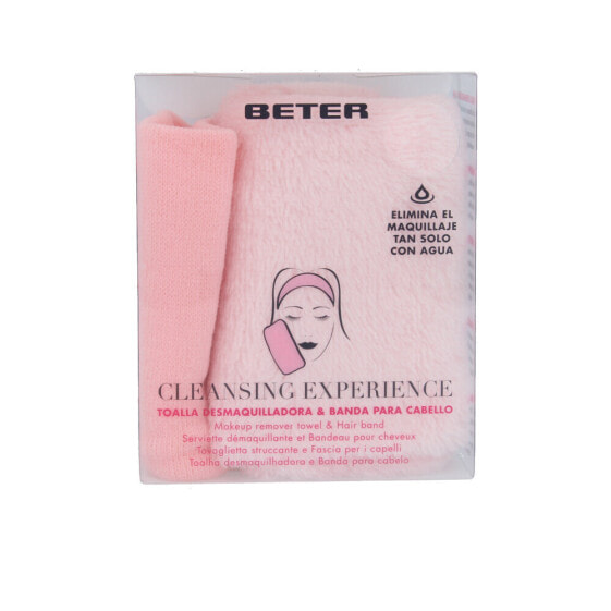 Beter Make up Remover Towel & Hair Band Повязка для волос и многоразовое полотенце для снятия макияжа