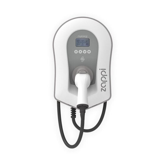 myENERGY ZAPPI-2H22TW-T - Grey - White - Wall - Plastic - LED - AC - Solar - Type 2