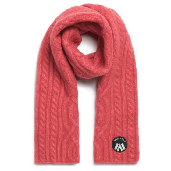 SUPERDRY Cable Luxe scarf