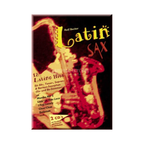 Gerig-Verlag Latin Sax, 12-Latino-Hits Rolf Becker, Buch/CD