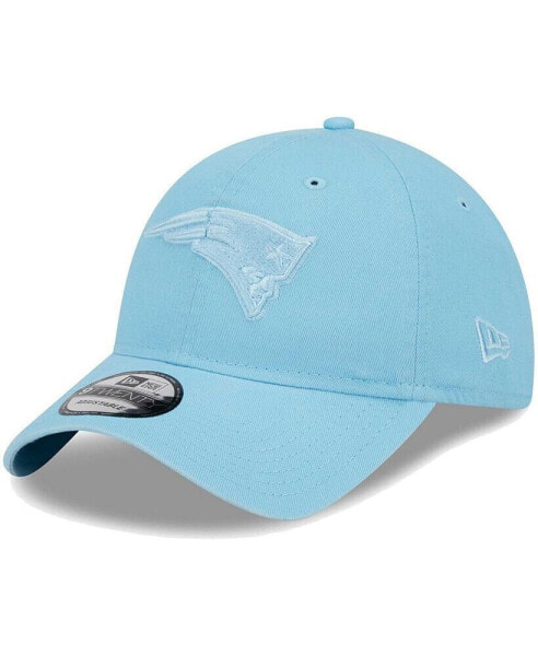 Men's Light Blue New England Patriots Core Classic 2.0 Brights 9TWENTY Adjustable Hat