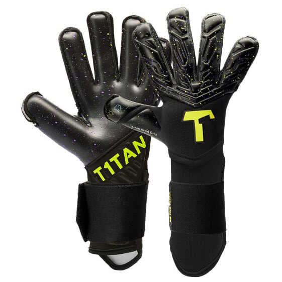 T1TAN Alien Galaxy 2.0 Adult Goalkeeper Gloves With Finger Protection