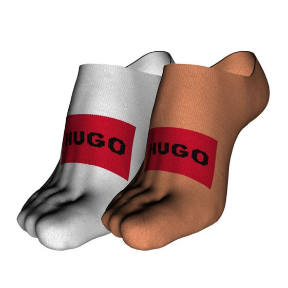 HUGO Lowcut Label Col socks