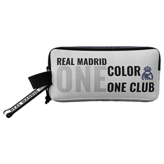 REAL MADRID Triple Pencil Case With One Color One Club 3 compartments