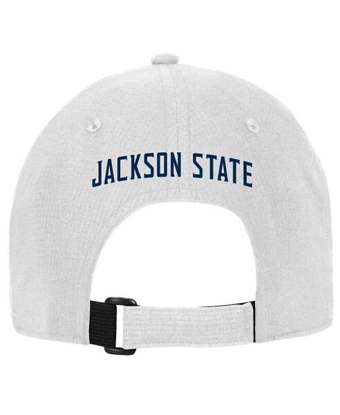 Men's White Jackson State Tigers CoolSwitch AirVent Adjustable Hat