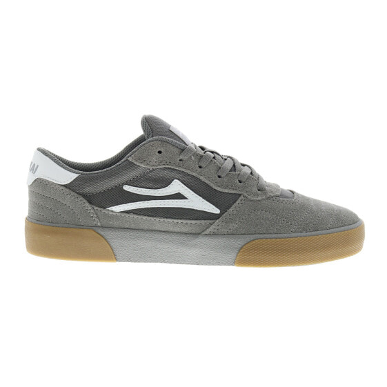 Lakai Cambridge MS1230252A00 Mens Gray Suede Skate Inspired Sneakers Shoes