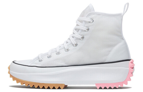 Кеды Converse Run Star Hike Hi Concrete Heat White (Бежевый)