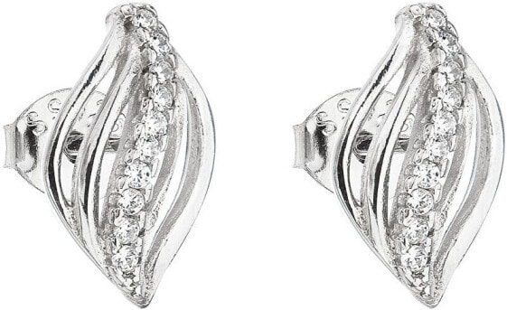 Silver Zirconia Earrings 11012.1
