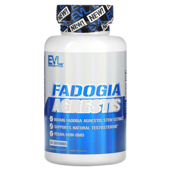 Витамины для мужского здоровья Evlution Nutrition Fadogia Agrestis, 600 мг, 30 капсул