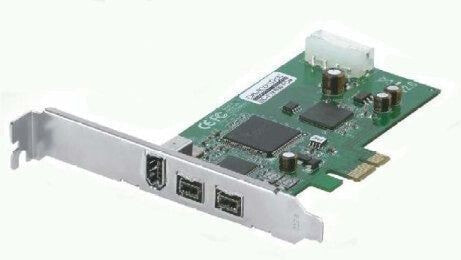 Kontroler Dawicontrol PCIe x1 - 2x FireWire 800 + FireWire 400 (DC-FW800)