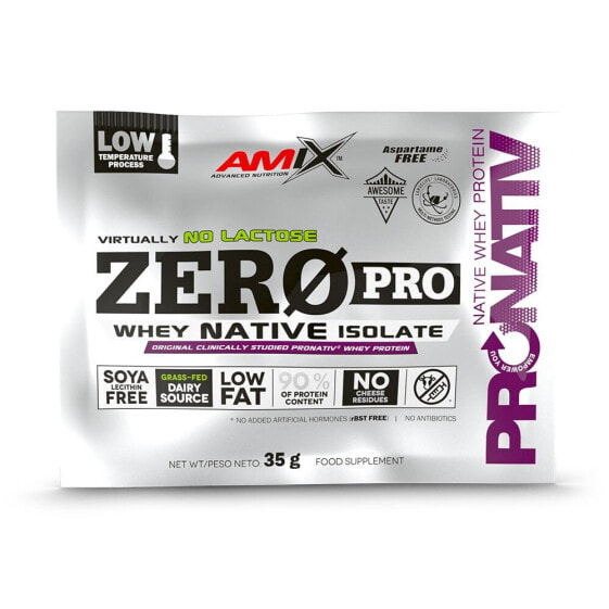 AMIX ZeroPro 35gr Protein Monodose Double Chocolate White