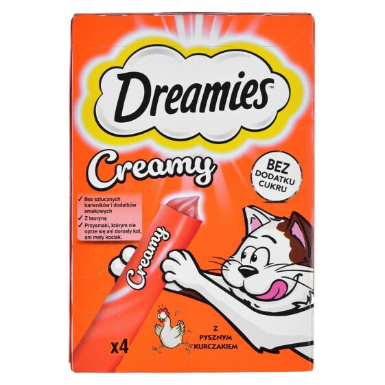Snack for Cats Dreamies Creamy 4 x 10 g Курица